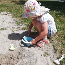 Moja pierwsza zabawka do piasku dla niemowlaka, 7 szt. Mini zestaw do zabawy w piasku z wiadrem, plastikowa mieszanka słomy pszennej