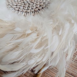 JUJU HAT WHITE, SHELL - 50 cm