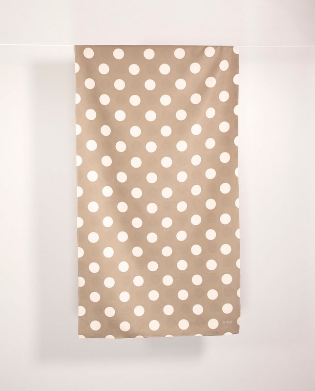 Towel Dots Sand Cream
