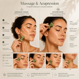 Paquete de Venta Ventaja 11 + 1 Gratis - Champi Gua Sha para Rostro y Cuerpo Green Jade