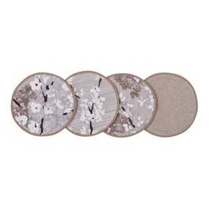 Twigs & Mirha mini double-sided twig motif placemats – set of 4