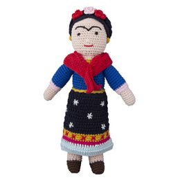 Hæklet Frida Kahlo