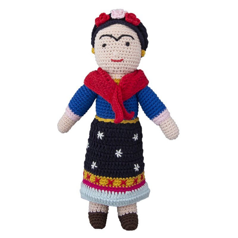 Hæklet Frida Kahlo