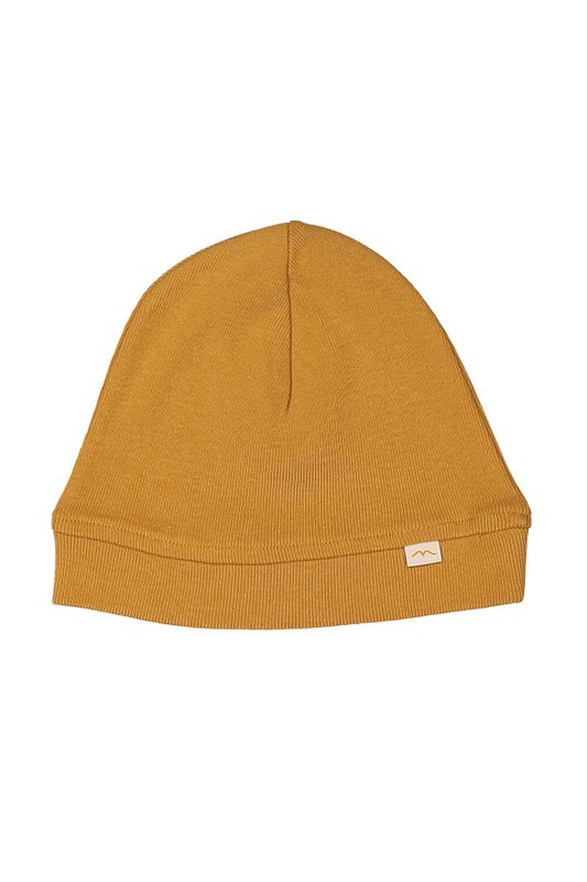 GOTS Labelled  Organic Cotton  Baby Ribbed Hat