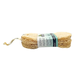 Bionedbrydelig loofah - rabat bundt 5x enkelt instrumentpude