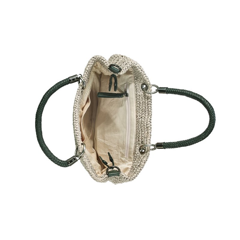 BORSA SEABREEZE grigio rafiabast