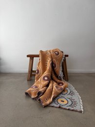 Muslin blanket - Vision - coral blue - 2.20 x 2.50 m