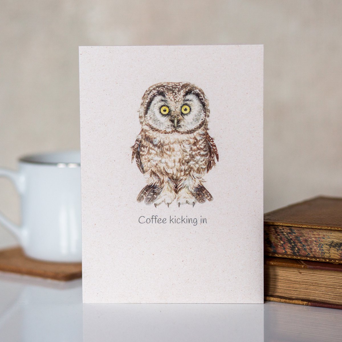 Coffee Lover's Give Back Greeting Card