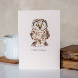 Coffee Lover's Give Back Greeting Card