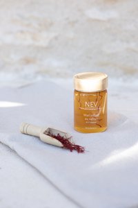 Saffron infused honey