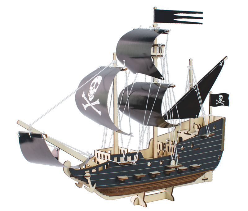 Bausatz Piratenschiff