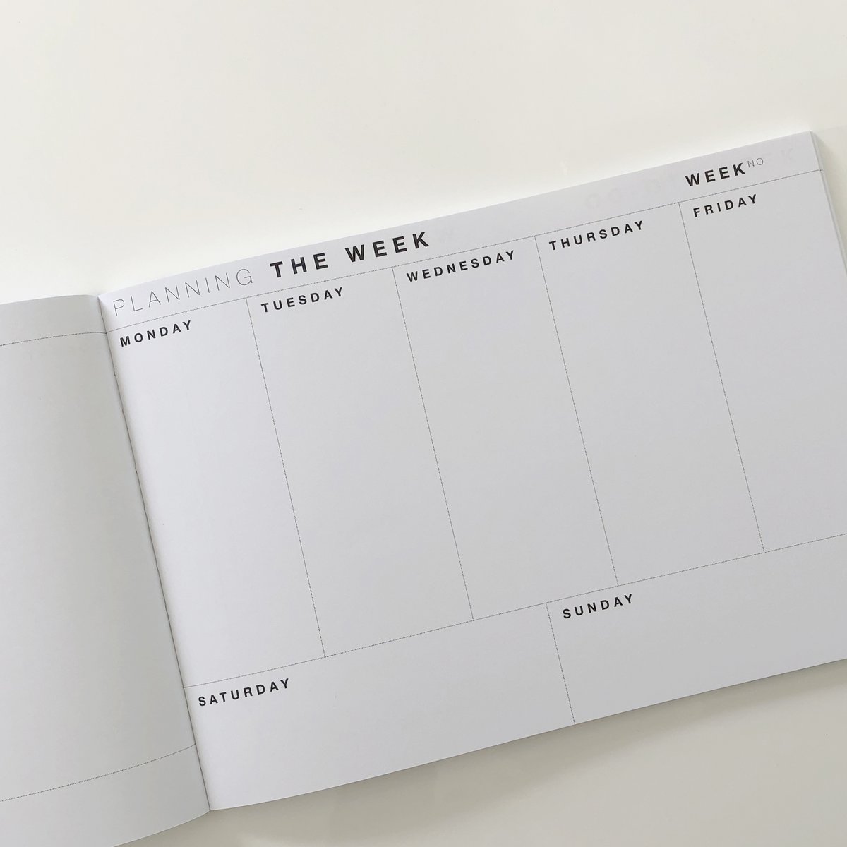 Planbook A4 czerwony