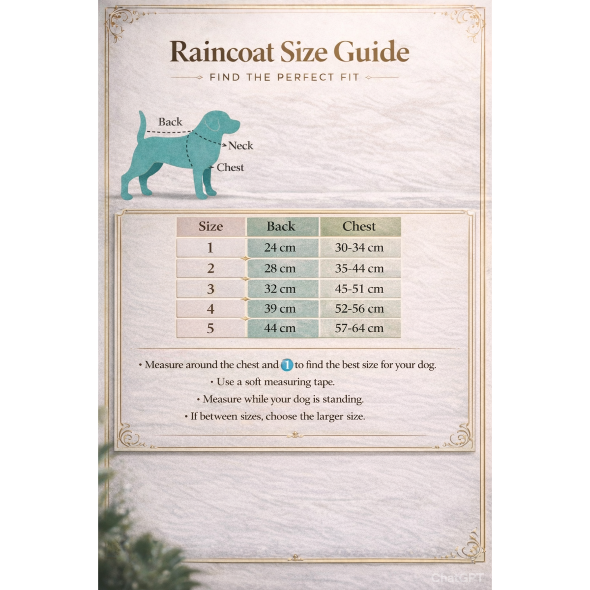 Alpha Dog Origami Print Blue Waterproof Jacket (5-Pc Set)