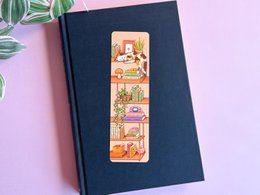 Bookish Bookmark | Soft Touch Laminated boekenlegger