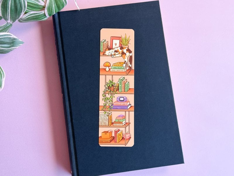 Bookish Bookmark | Soft Touch Laminated boekenlegger