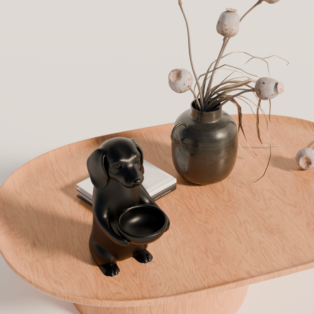 Fiastra Dachshund Key Holder