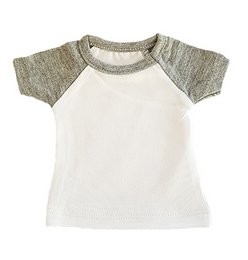 T-shirtsz mini t-shirt hvid/grå