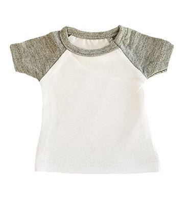T-shirtsz mini t-shirt white/grey