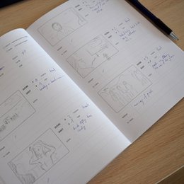 Storyboard Stationery Notebook