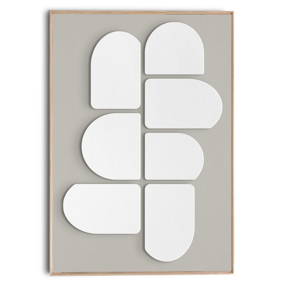 Maleri 3D Art Relief Art Organic Balance 100x70
