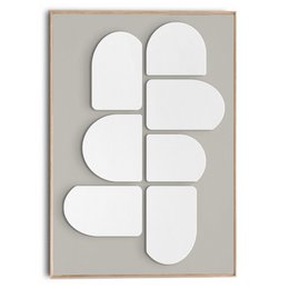 Maleri 3D Art Relief Art Organic Balance 100x70