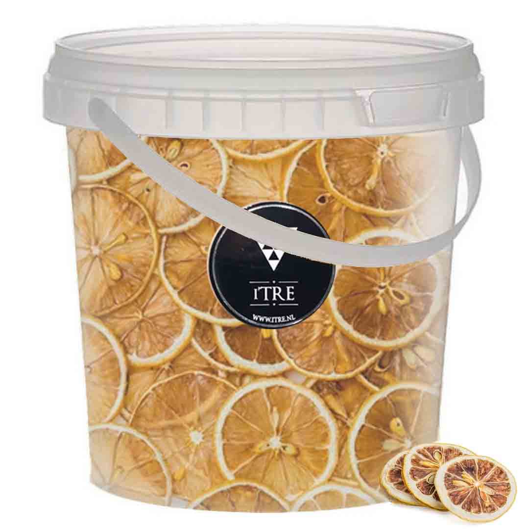 Dried lemon in bucket 60 grams