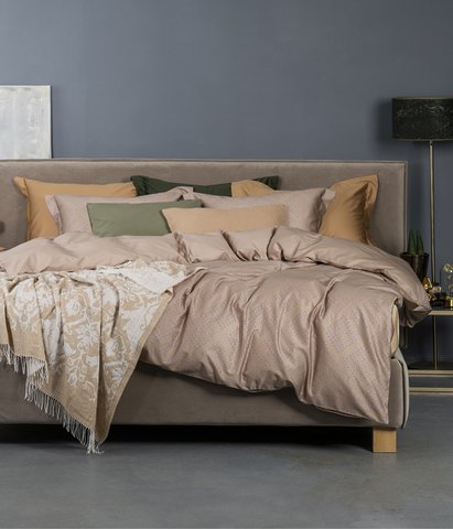 Bed Linen Set Mesh Mesh Beige/Mesh Back Beige