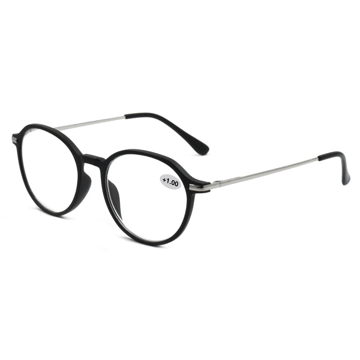 Leesbril – Sacha Metal Zwart +1,0