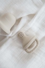 Silikone babyfoder - Oyster Beige