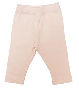 baby legging roze rib