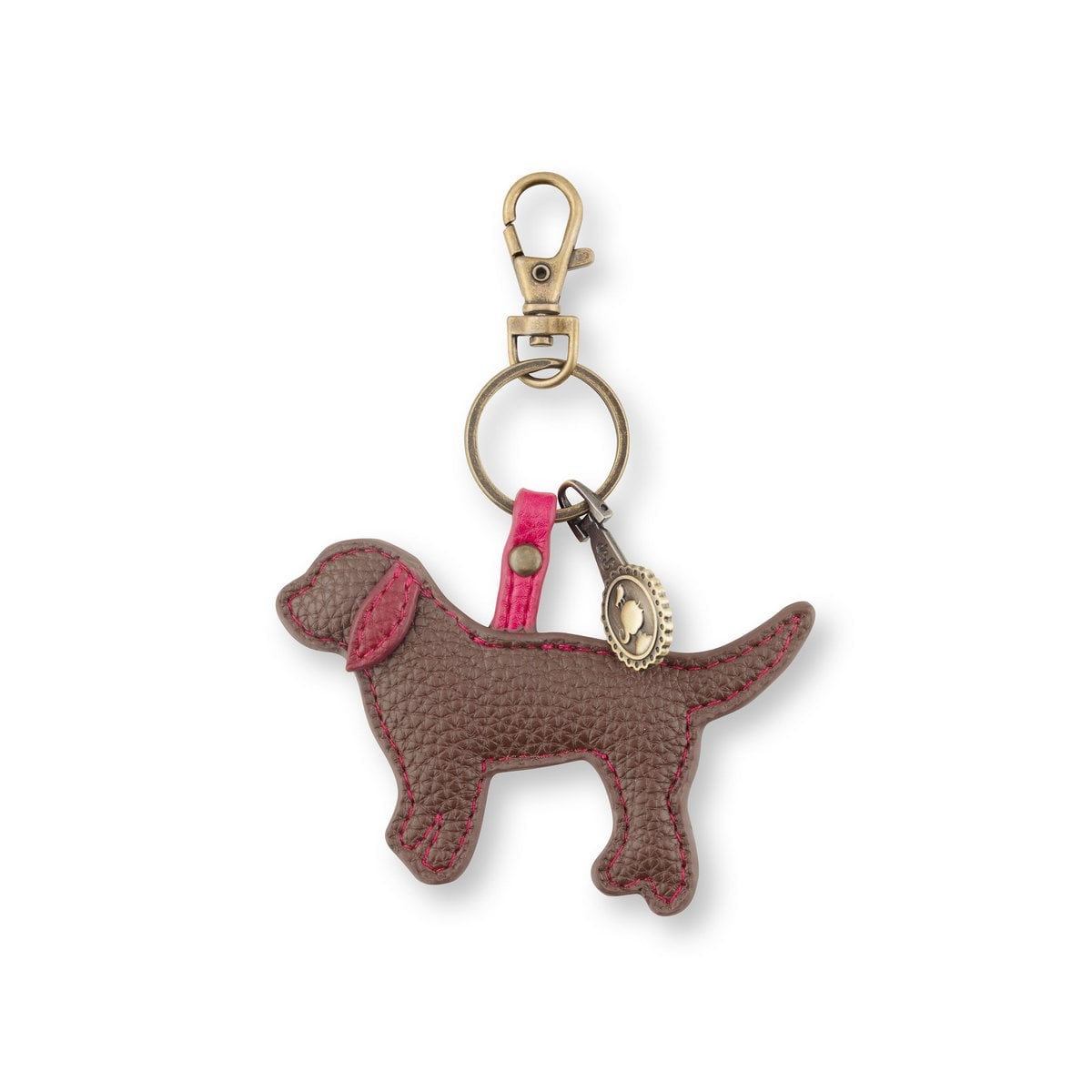 Pucky Ornament Dog Brown 9.5x1x6cm