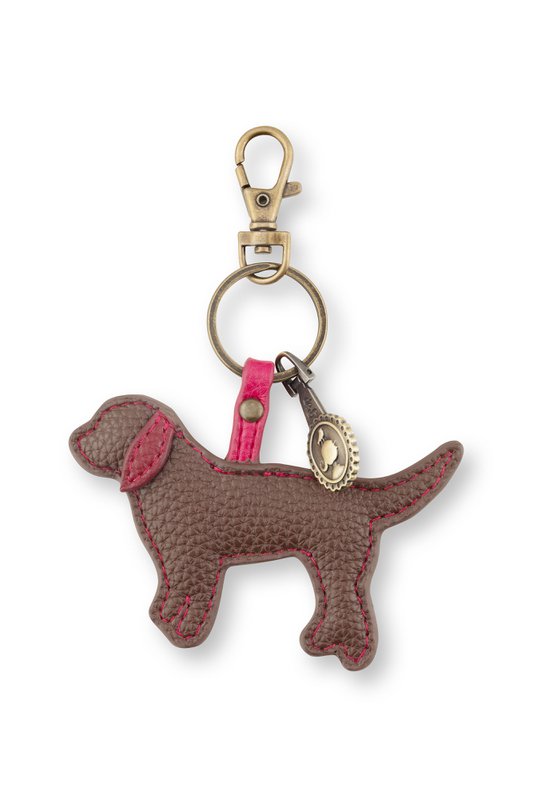 Pucky Ornament Dog Brown 9.5x1x6cm
