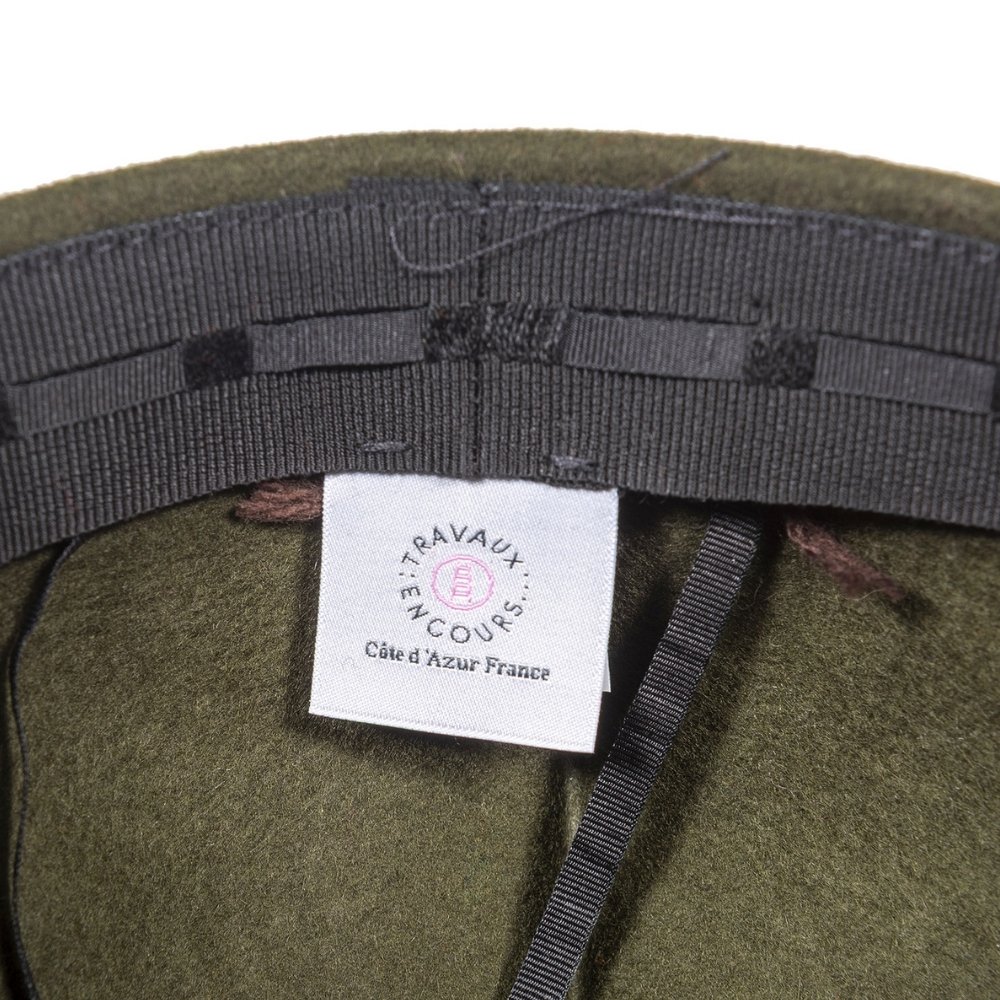 CASQUETTE en feutre de laine mixte