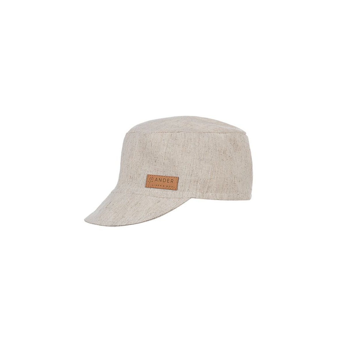 Beige sommerhætte