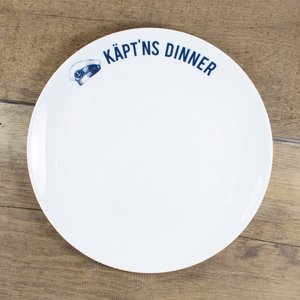 Porzellanteller Käpt´ns Dinner