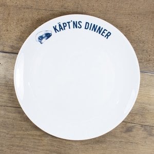 Porzellanteller Käpt´ns Dinner