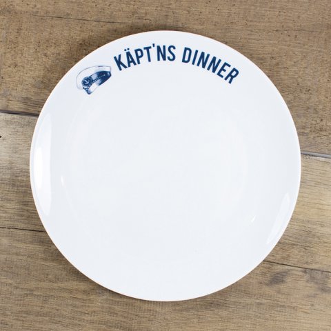 Porzellanteller Käpt´ns Dinner