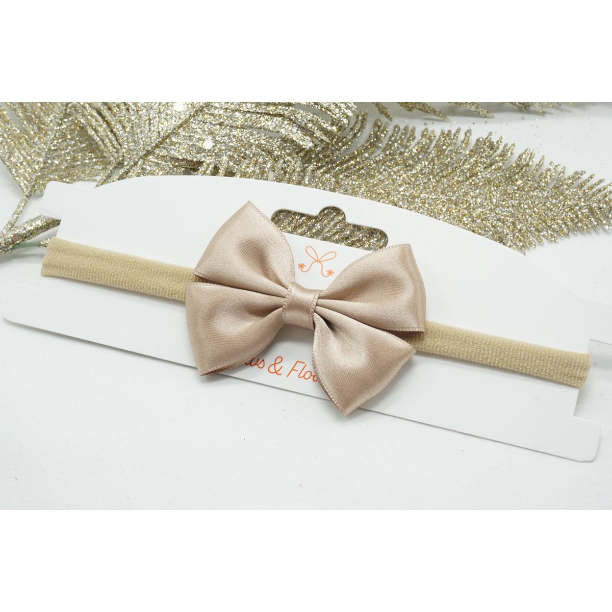 Serre-tête nylon regular mini satin