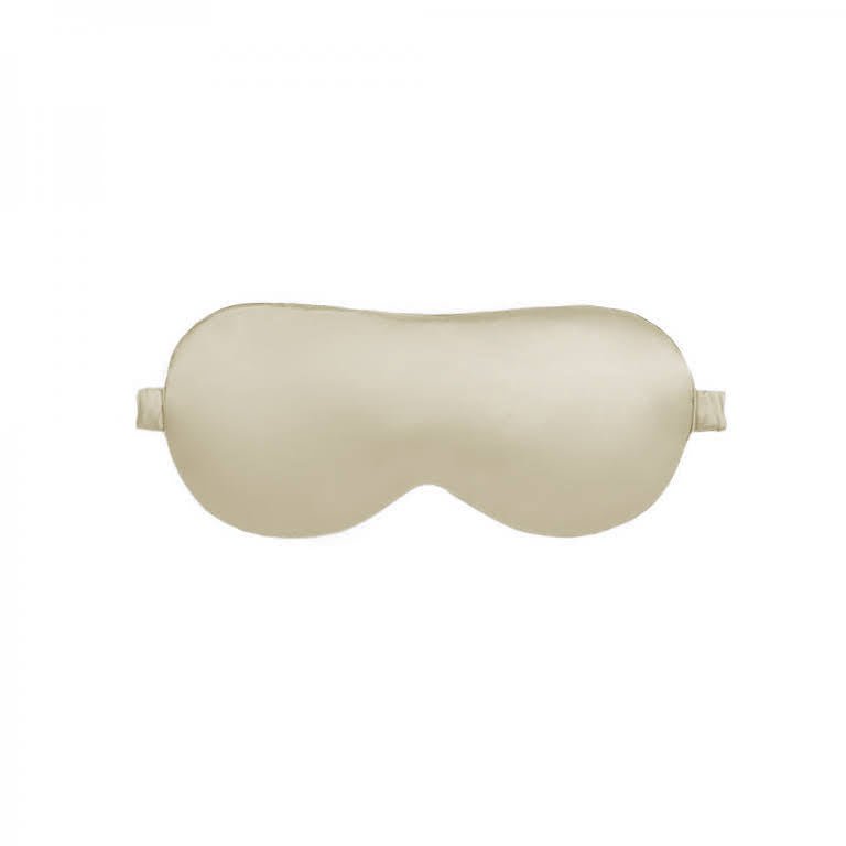 Masque pour les yeux de sommeil beige