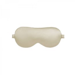 Beige slaapoogmasker
