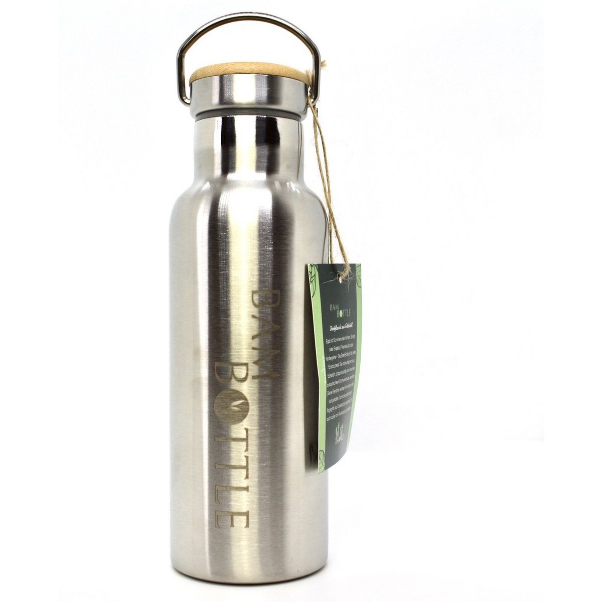 BamBottle - gourde en acier inoxydable Classic