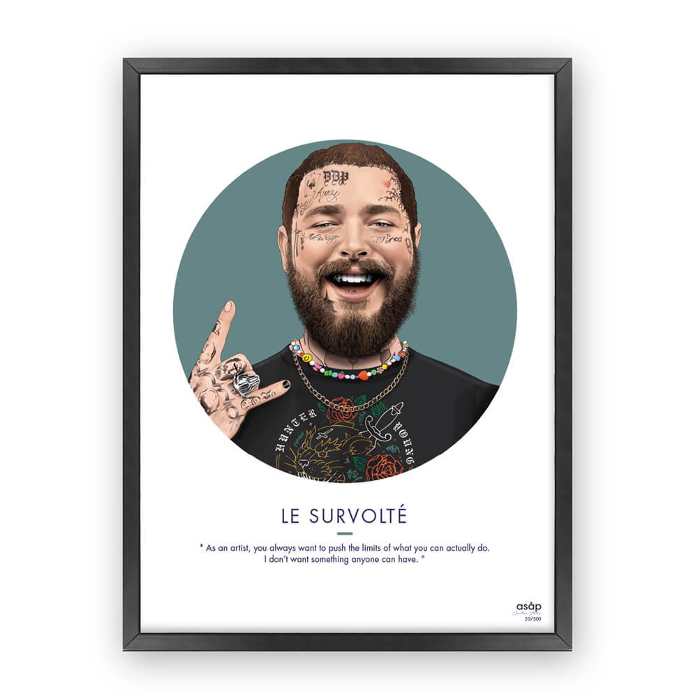 Poster "THE SURVOLTE" - 30x40cm