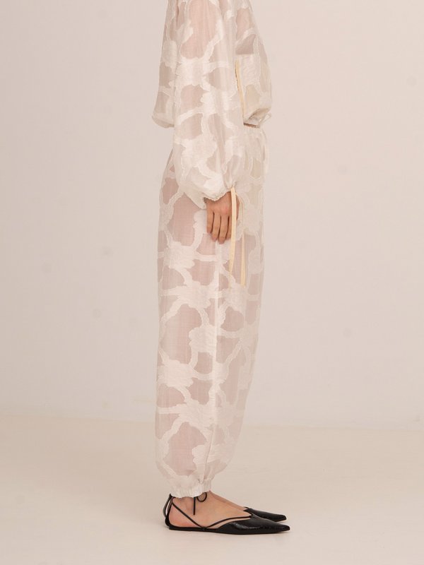 Printworks White Balloon Pants