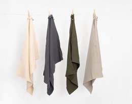 Mousseline theedoek (set van 2)