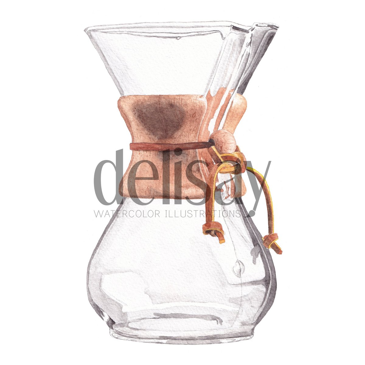 Carte postale "Clé du succès" Chemex