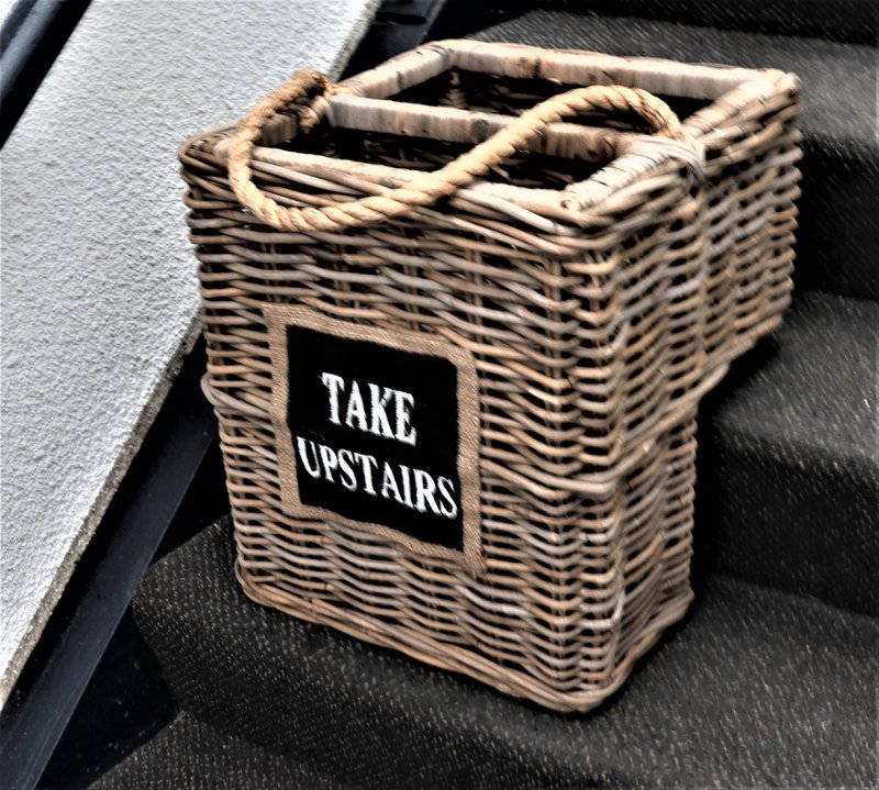 Panier de rangement pour marches 'Take Upstairs'