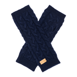 "Anou" Fingerless Cashmere Gloves