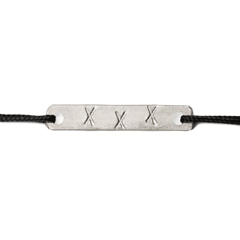 Besos de Amsterdam pulsera plata