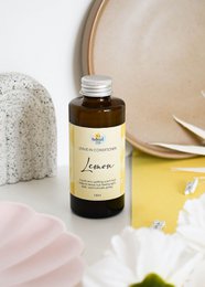 Zitronen-Leave-In-Conditioner | Nachfüllflasche | Natürliche Haarspülung für trockenes, strapaziertes und krauses Haar | Leichte vegane Haarpflege für alle Haartypen