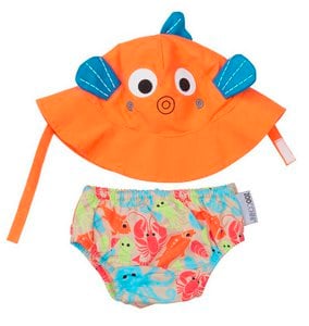 Zoocchini swim set Sushi the Tropical Fish - size S